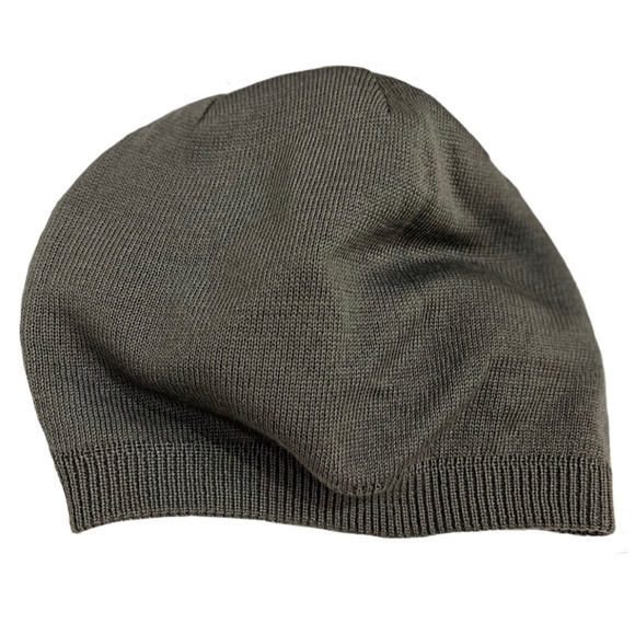 NWT TNF The North Face Black / Grey Striped Brigadier Knit Beanie, Unisex - Picture 3 of 14